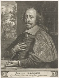 Portræt af kardinal Mazarin, 1660