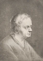 Portræt af Christian Bernhard Rode, kunstnerens far, ca. 1756.