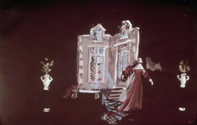 Scenedesign til Comédie Française, 1937