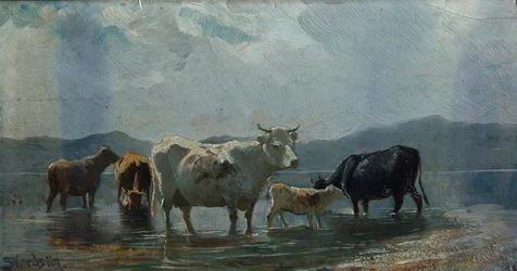 Uden titel (olie på lærred)