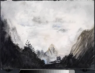 Land of the Immortals, 2015 (akvarel på papir)