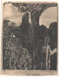 Opsøger sin tante, Miss Betsey Trotwood, Dover.