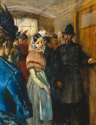Albertine i politilægens venteværelse
