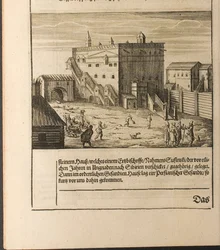 Streltsyen i Kitay-gorod Illustration fra rejser til den store hertug af Muscovy og kongen af