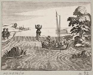 Illustration til Adam Olearius, "Persisk Rosenthal af en genial digter Schich Saadi […]", Slesvig 1660