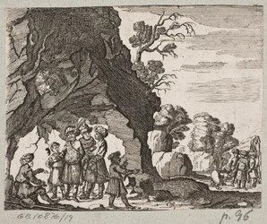 Illustration til Adam Olearius, "Persisk Rosenthal af en genial digter Schich Saadi […]", Slesvig 1660