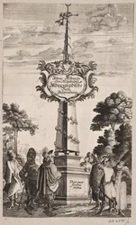 Titelside til Johann Albrecht Mandelslo, "Orientalsk rejsebeskrivelse [...], Slesvig 1668