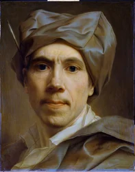 Selvportræt, ca.1747 (olie på kobber)