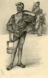 Japansk dreng, 1898.