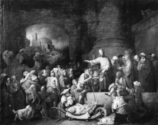 Kristus helbreder de syge, 1742.