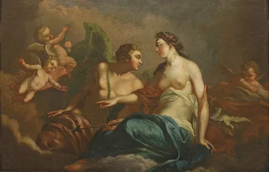 Christian Wilhelm Ernst Dietrich gen. Dietricy - Adonis og Afrodite