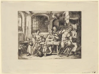 Satyr hos bonden