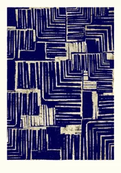 The Levels, 2022 (monoprint)