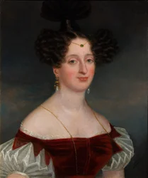 Portræt af Contesse Elizaveta Ksaveryevna Vorontsova 1792-1880