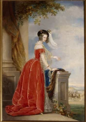 Portræt af kejserinde Alexandra Feodorovna, efter 1840