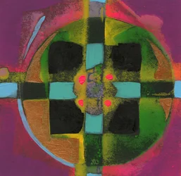 Rememberance, ca. 2014, akryl på papir