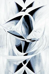 Elegant monokrom hvirvel