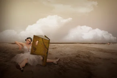 En surrealistisk ballerina-boghistorie