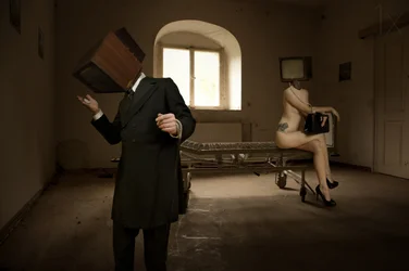 Surrealistiske tv-hoveder