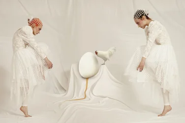 Surrealistiske kvinder og æg