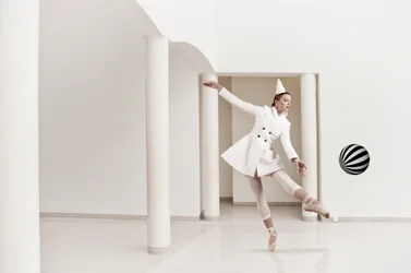 Den fantasifulde ballerina-dans