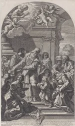 Præsentationen af Jomfruen i templet, 1670-80.