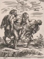 Silenus-marchen, ca. 1652.