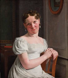 Julie Eckersberg, født Juel, kunstnerens anden hustru
