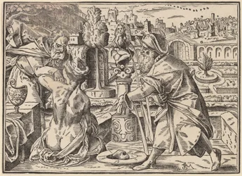 Kristus fortæller sine disciple om den sidste dom
