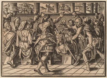 Sankt Jakobs martyrium (?)