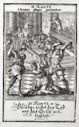 Eleazar accepterer villigt dødsstraf, Makkabæerne 1695