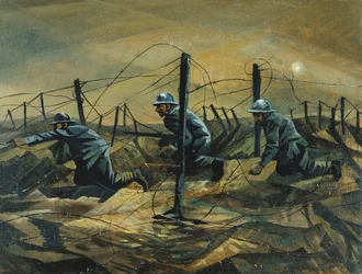 I skyttegravene, 1917