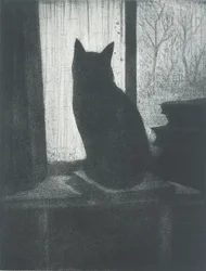 Le Chat, ca. 1920 (ætsning og akvatinte)