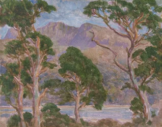 Cader Idris (olie på lærred)