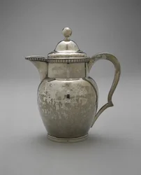 Overdækket kande, ca. 1809-1814 (sølv)