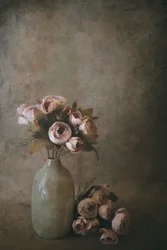 Blødt blomsterstilleben