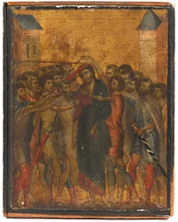 Cimabue, Kristus moqué