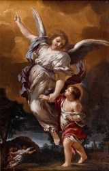 Skytsengelen efter Pietro da Cortona