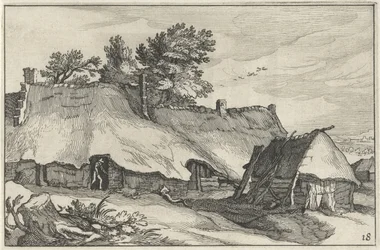 Gård og lille lade Landskaber med gårde (serietitel)