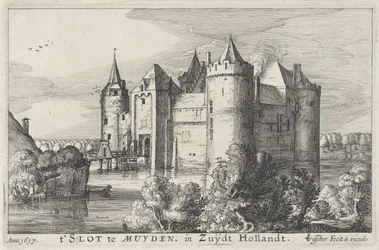 Udsigt over Muiderslot t