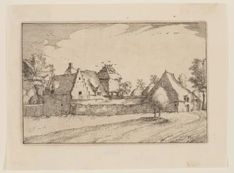 En indhegnet gård