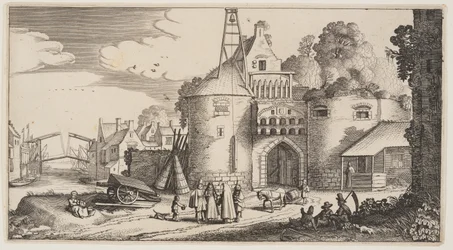 Byport, fra Landskaber (Playsante Lantschappen)