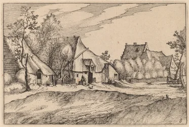 Gårde i en landsby