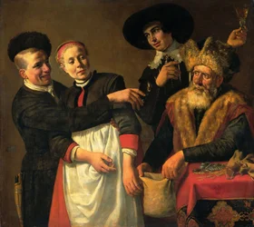 Mooy-Aal og hendes bejlere (G. A. Bredero, 