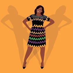 Portræt af Michelle Obama