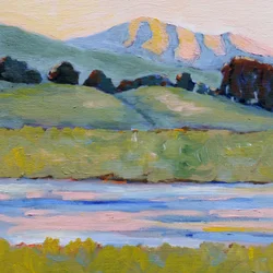 De fredfyldte River Mountains