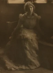 Julia Hall McCune, ca. 1900.