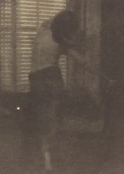 Model i New York Studio, ca. 1915.