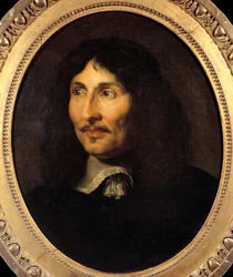 Portræt af Jean Baptiste (Jean-Baptiste) Colbert (1619-1683), minister for Ludvig XIV. Maleri tilskrevet Claude Lefebvre (1632-1675)