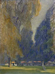 Te i Kensington Gardens, 1914, 1920